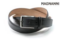 マグナーニ / MAGNANNI mgmb0001bk レザーベルト ブラック スペイン製