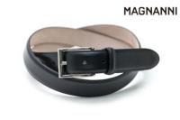 マグナーニ / MAGNANNI mgmb9000nv レザーベルト ネイビー スペイン製