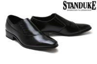 スタンデューク / STANDUKE メンズ ドレスシューズ std1102bk サイドレース ブラック 国産(日本製)