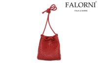 ファロルニ / FALORNI バッグ f24rd 巾着バッグ レッド イタリア製