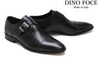 ディノフォース / DINO FOCE メンズ ドレスシューズ df-1871bk モンクストラップ ブラック イタリア製