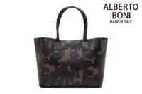 SALE セール｜アルベルトボニー / ALBERTO BONI バッグ alb-9365kk トートバッグ カモフラージュカーキ イタリア製bag