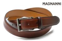 マグナーニ / MAGNANNI 革小物 mgmb3000br レザーベルト ブラウン スペイン製