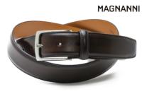 マグナーニ / MAGNANNI 革小物 mgmb3002br レザーベルト ブラウン スペイン製