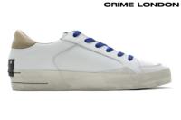 クライムロンドン / CRIME LONDON メンズ スニーカー 18106aa6-whtau スケート デラックス ホワイトトープ イタリア製