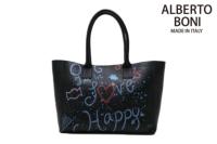 SALE セール｜アルベルトボニー / ALBERTO BONI バッグ alb-9385bk トートバッグ ブラック イタリア製bag