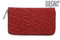 レザック / LE'SAC 財布 8156rd オイルエレファントレザー長財布 レッド 国産(日本製)